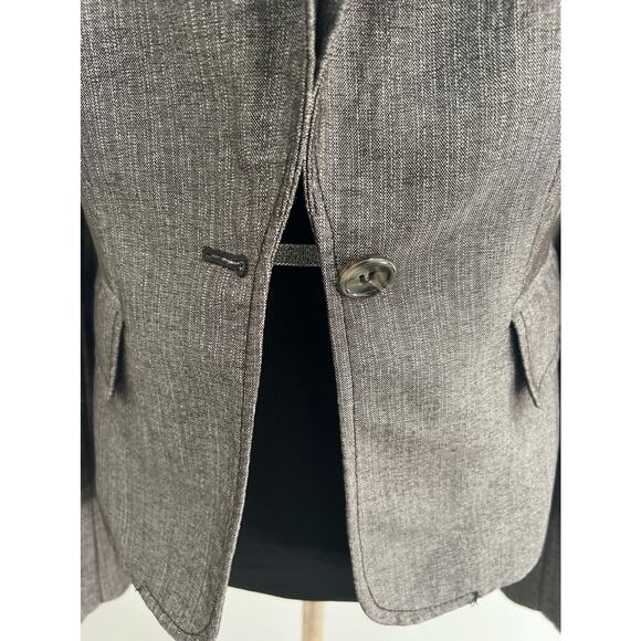 THE LIMITED Blazer Brown 1 Button Size XS - Picture 3 of 7